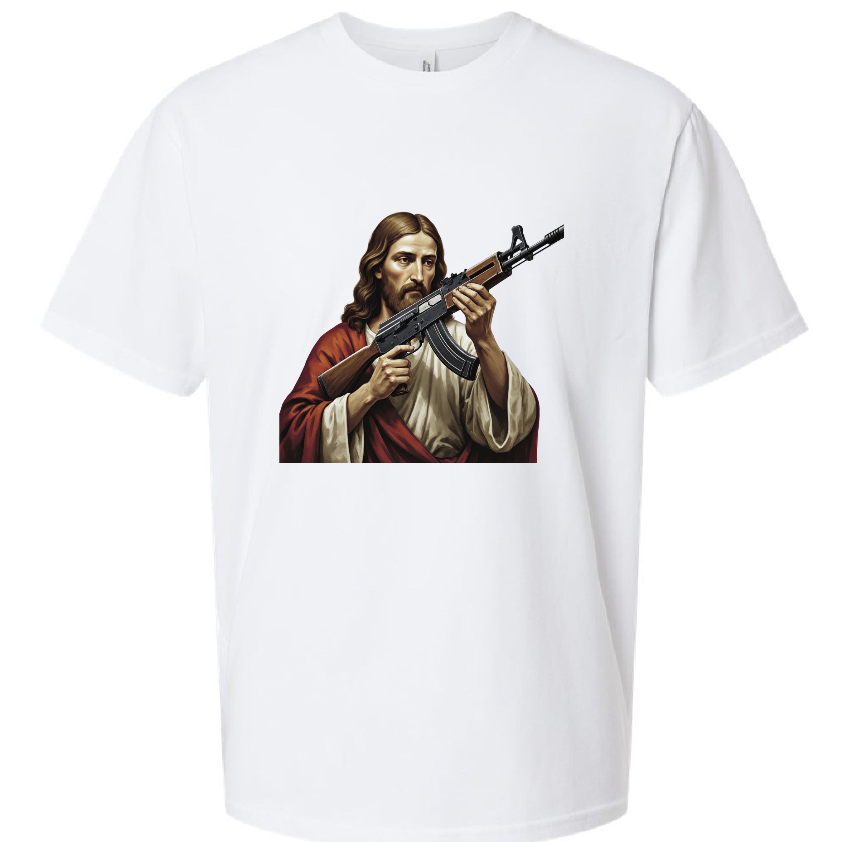 Sueded White - FRONT